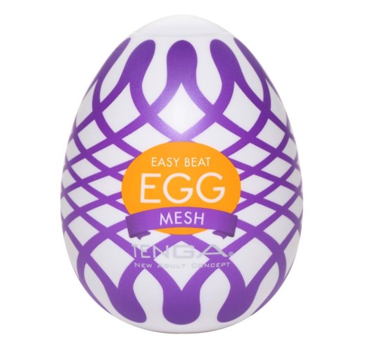 Tenga masturbator - jajko egg mesh rozciągliwe sex